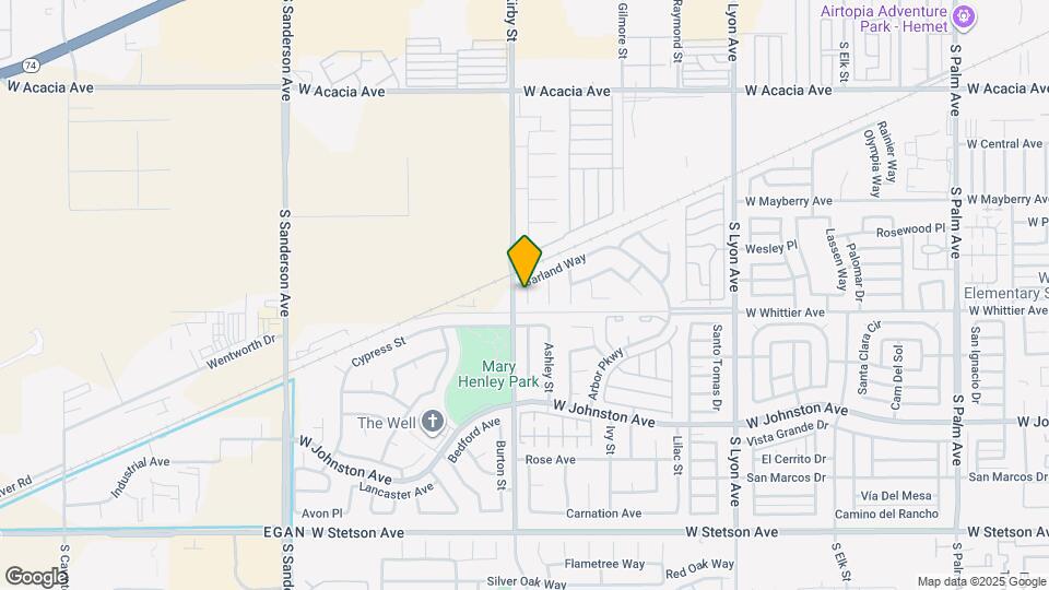 687 Jonquil St Map and Location Details