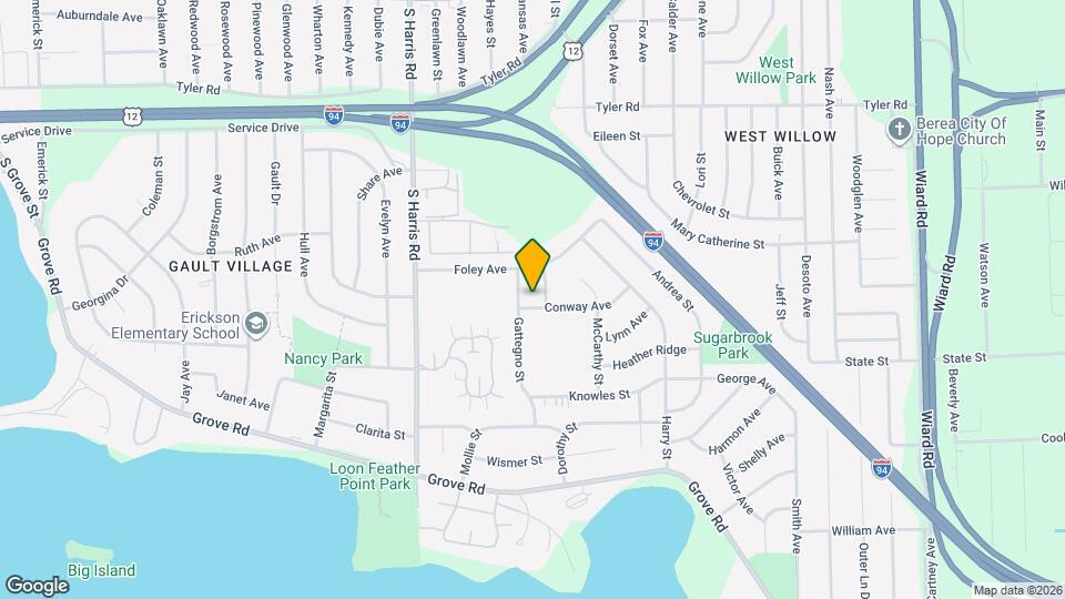 1609 Conway Ave Map and Location Details