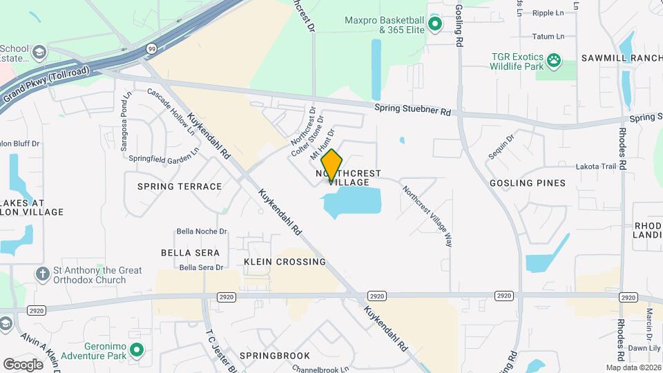 6007 Wilcox Point Dr Map and Location Details