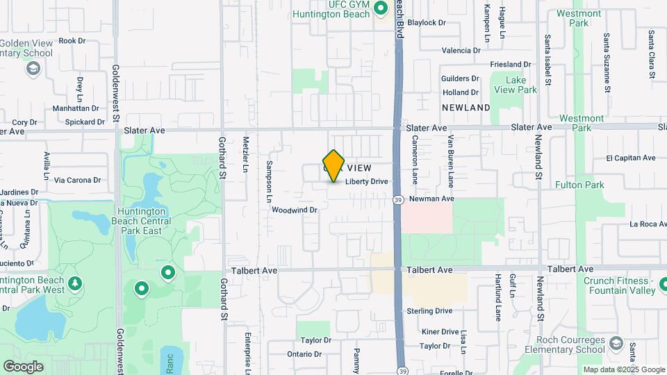 7752 Liberty Drive Map and Location Details