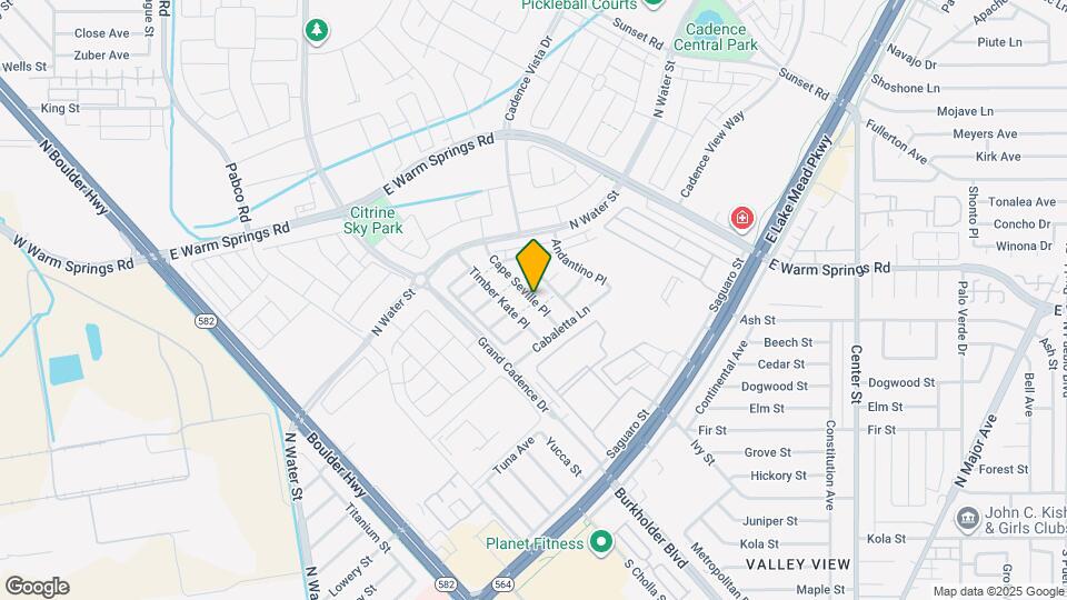 303 Cape Seville Pl Mapa y Detalles de la Ubicación