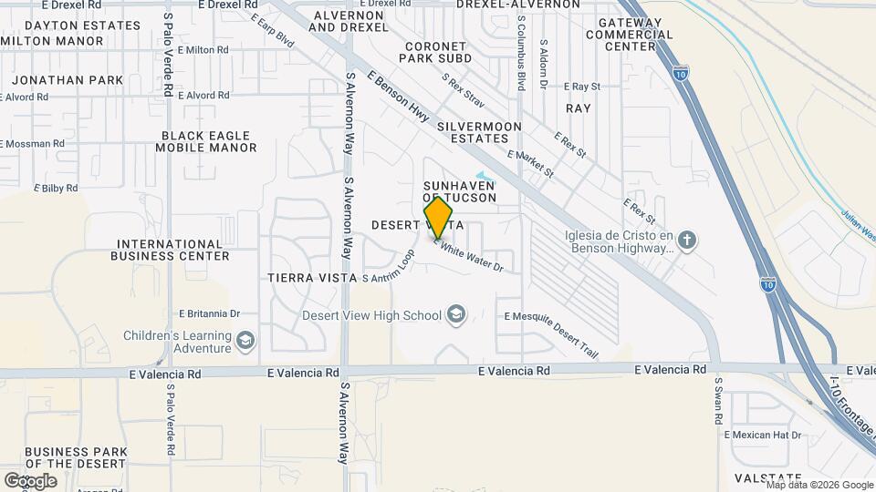 4098 E White Water Dr Mapa y Detalles de la Ubicación