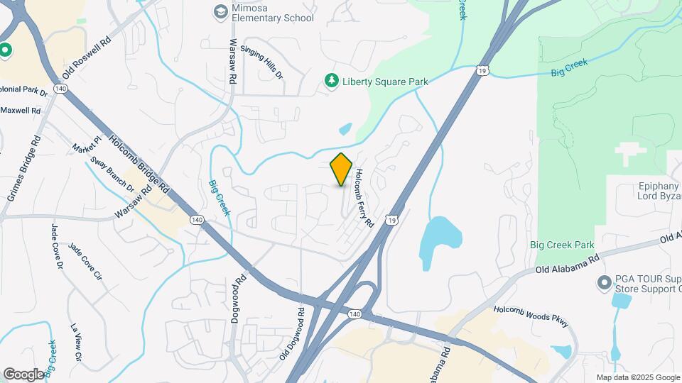 205 High Creek Dr Map and Location Details
