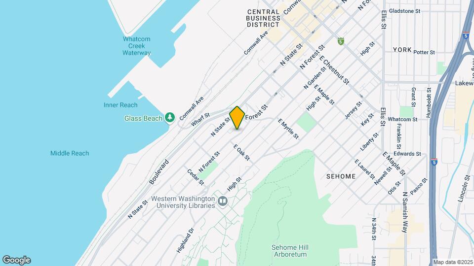 715 N Forest St Mapa y Detalles de la Ubicación