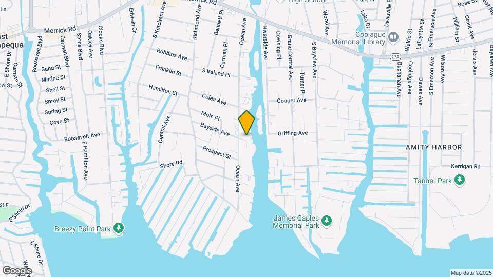218 Ocean Ave Map and Location Details