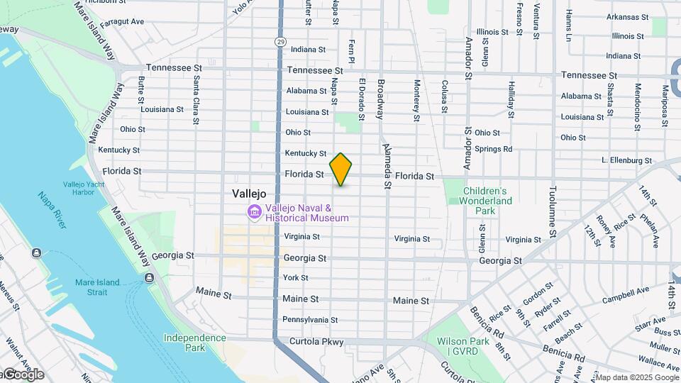 808 Carolina St Mapa y Detalles de la Ubicación