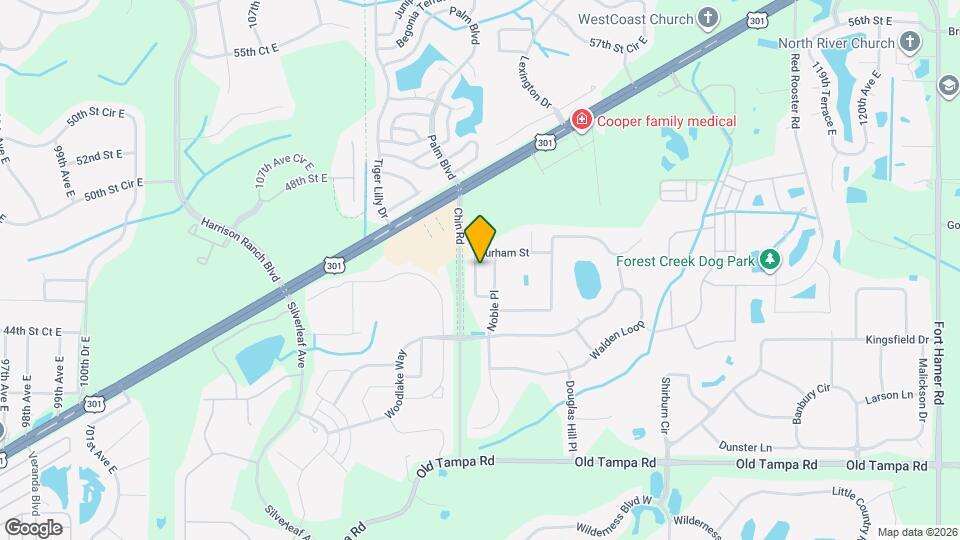 11345 Durham St Map and Location Details