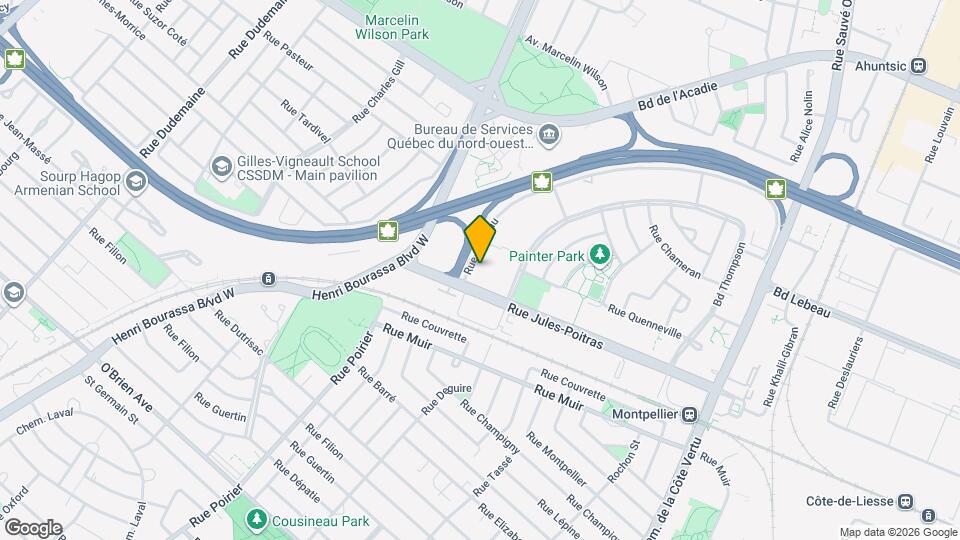 406 Crepeau Map and Location Details