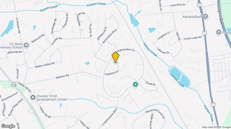 13424 Quixton Ln Map and Location Details