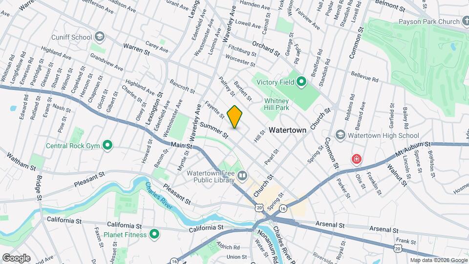 128 Fayette St, Unit 128 Map and Location Details