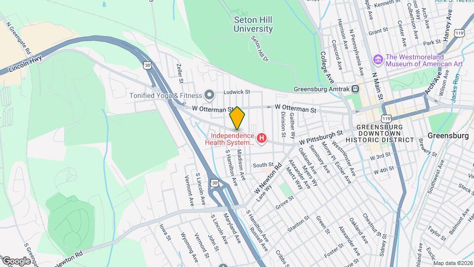 626 W Pittsburgh St, Unit #2 Mapa y Detalles de la Ubicación