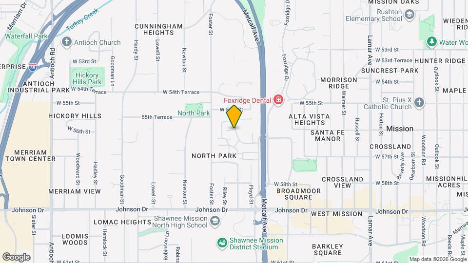 7301 W 55th Pl Mapa y Detalles de la Ubicación