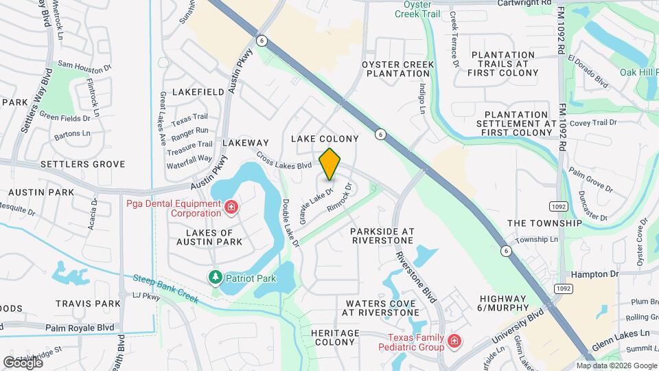 3018 Granite Lake Dr Map and Location Details