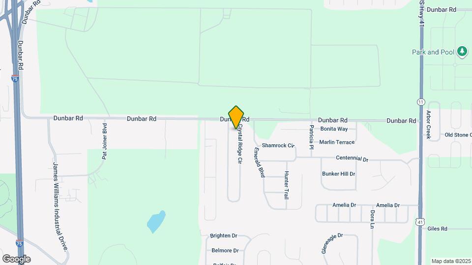 160 Crystal Ridge Cir Map and Location Details