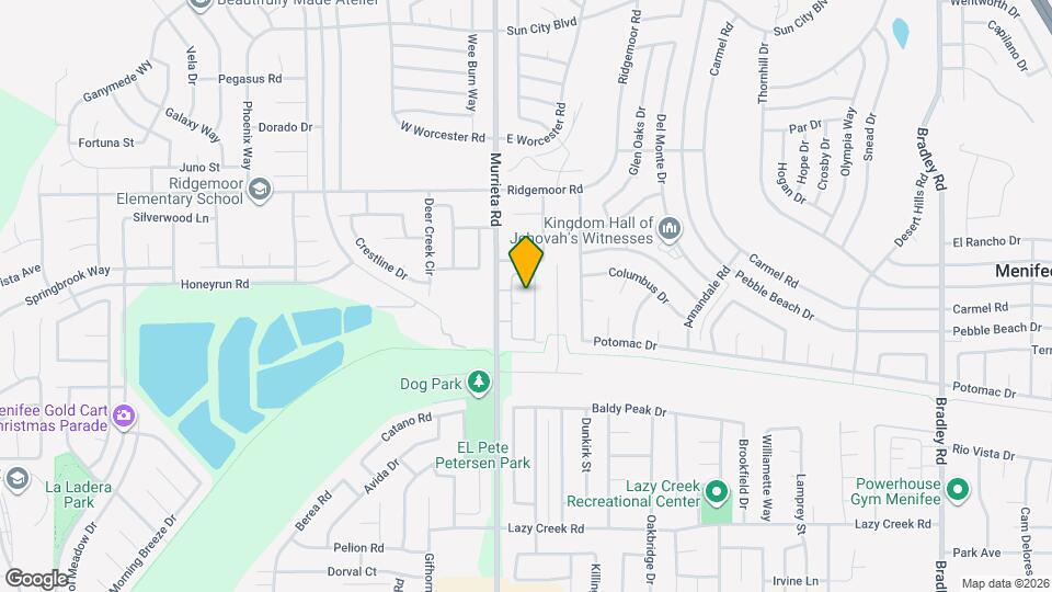 29272 Murrieta Rd Map and Location Details