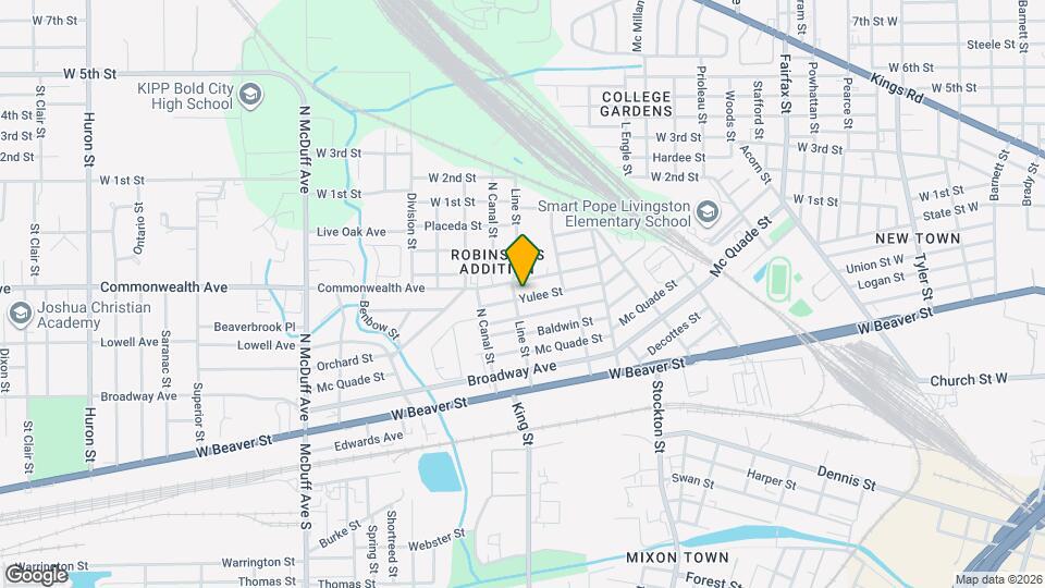 2127 Yulee St Map and Location Details