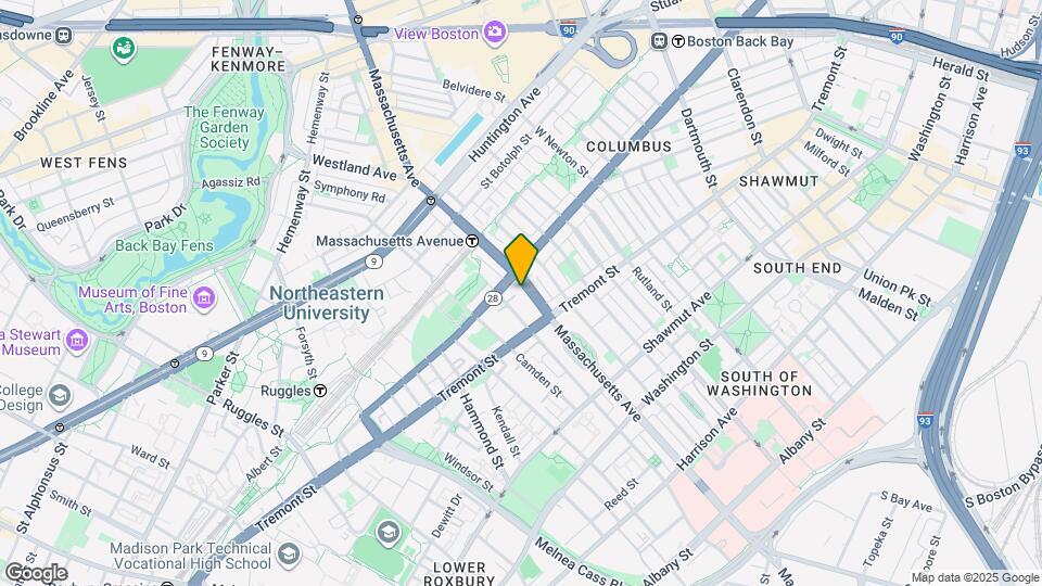 459 Massachusetts Ave Map and Location Details