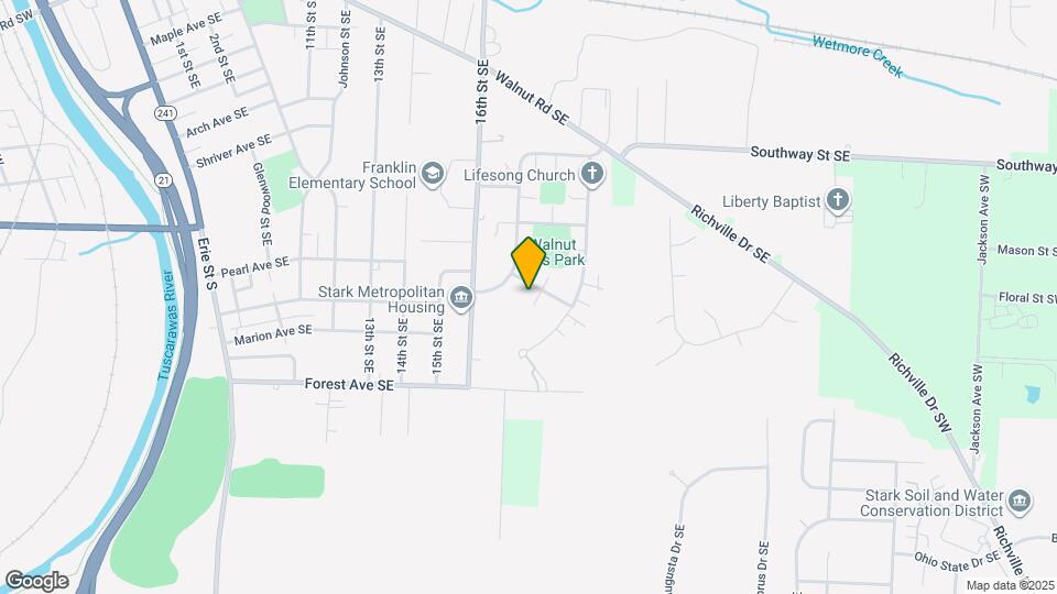 1729 Shawnee Ave SE Map and Location Details