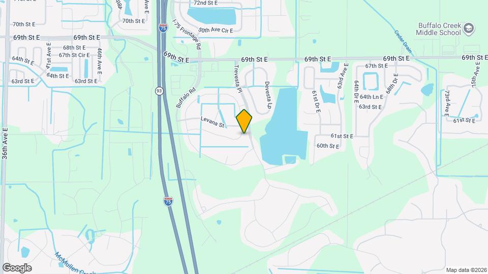 5513 Olano St Map and Location Details