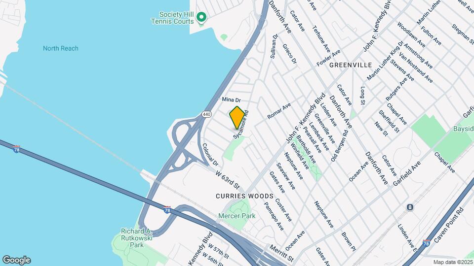 43 Sycamore Rd Map and Location Details