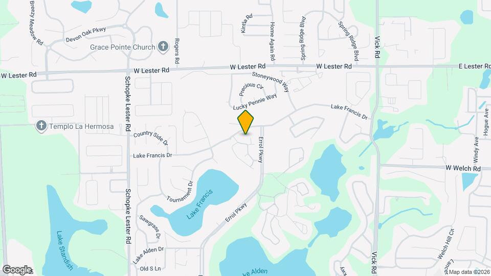 1427 Oak Pl Map and Location Details