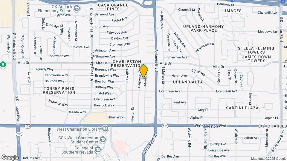 604 Monticello Dr Map and Location Details
