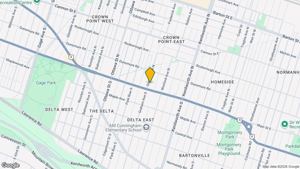 22 Graham Ave N Map and Location Details