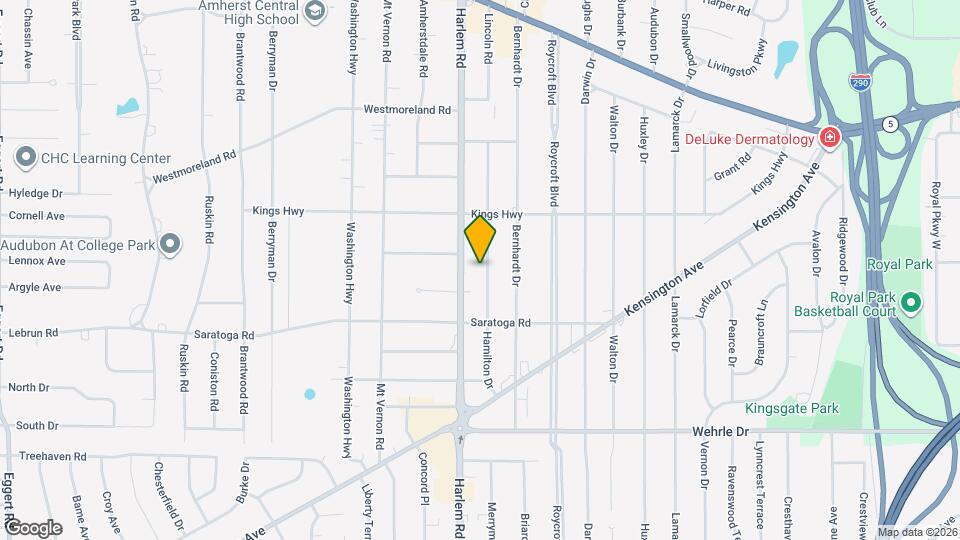 145 Hamilton Dr, Unit Floor 1 Map and Location Details