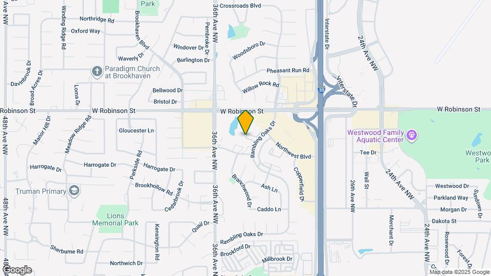 1022 Rambling Oaks Dr Map and Location Details