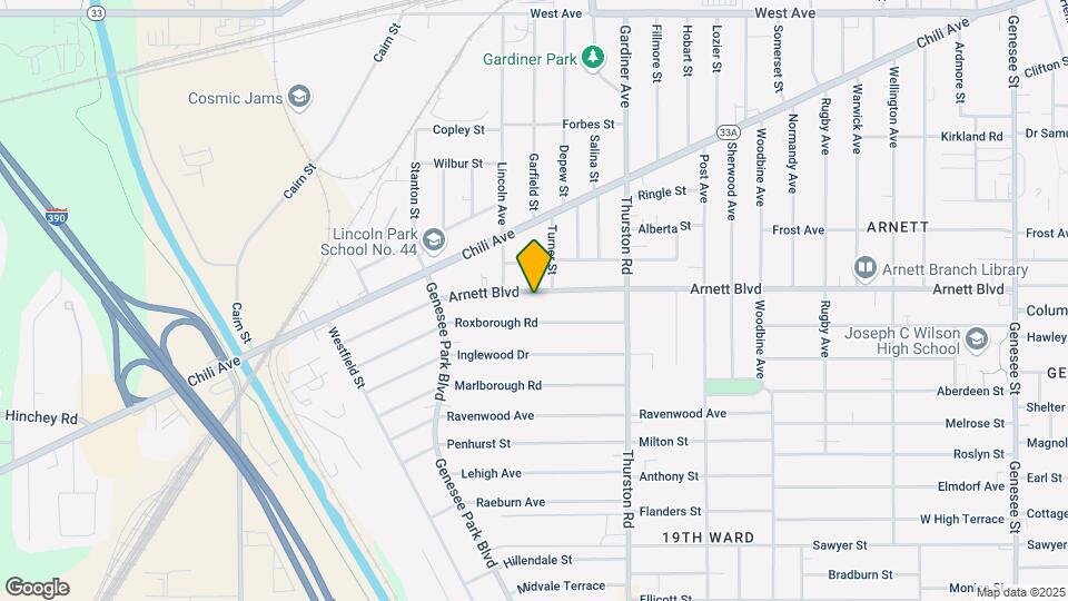 769 Arnett Blvd Map and Location Details