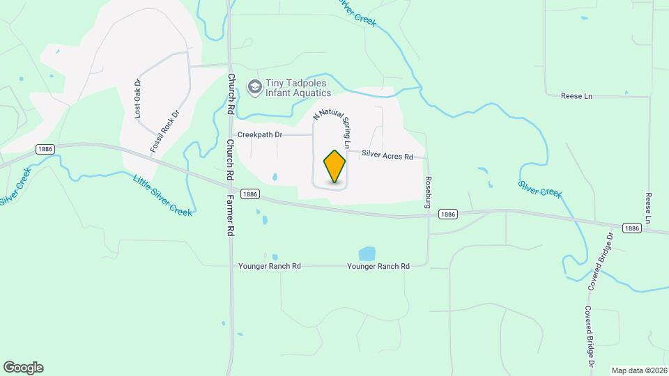 253 S Natural Spring Ln Map and Location Details