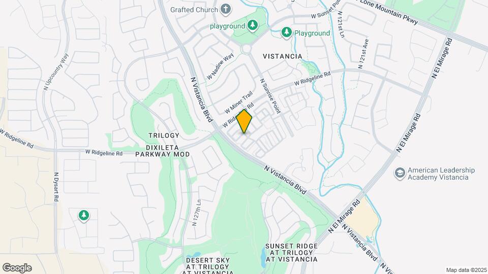 12563 W Gentle Rain Rd Mapa y Detalles de la Ubicación