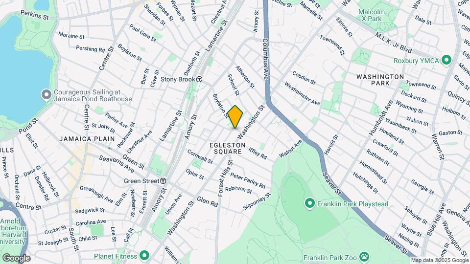 213 Boylston St, Unit #1 Map and Location Details