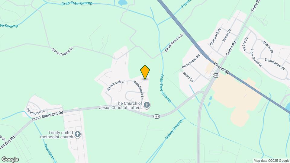 1020 Comfrey Ln Map and Location Details