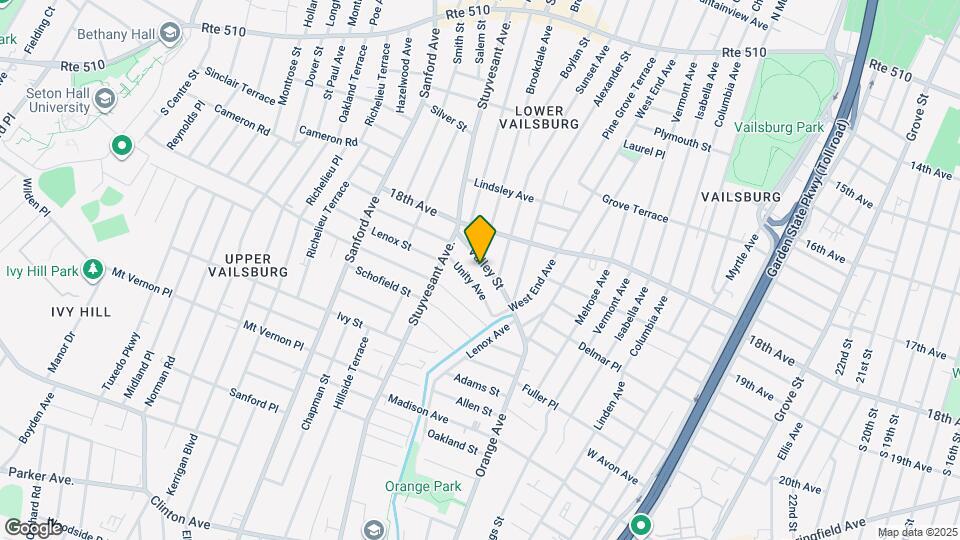 52 Valley St Map and Location Details