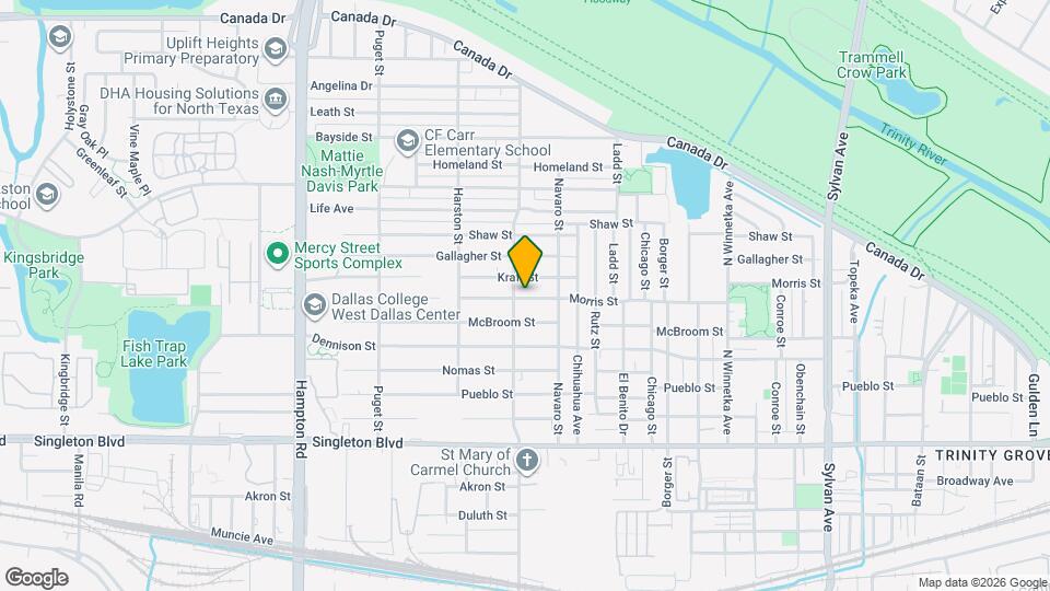1731 Morris St Mapa y Detalles de la Ubicación