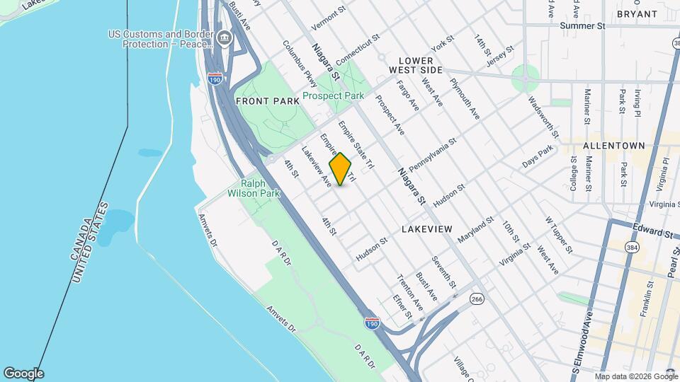 33 Lakeview Ave, Unit 3 Map and Location Details