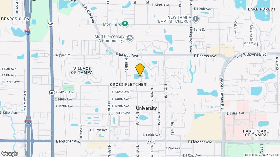 1933 Gregory Dr, Unit A18 Map and Location Details