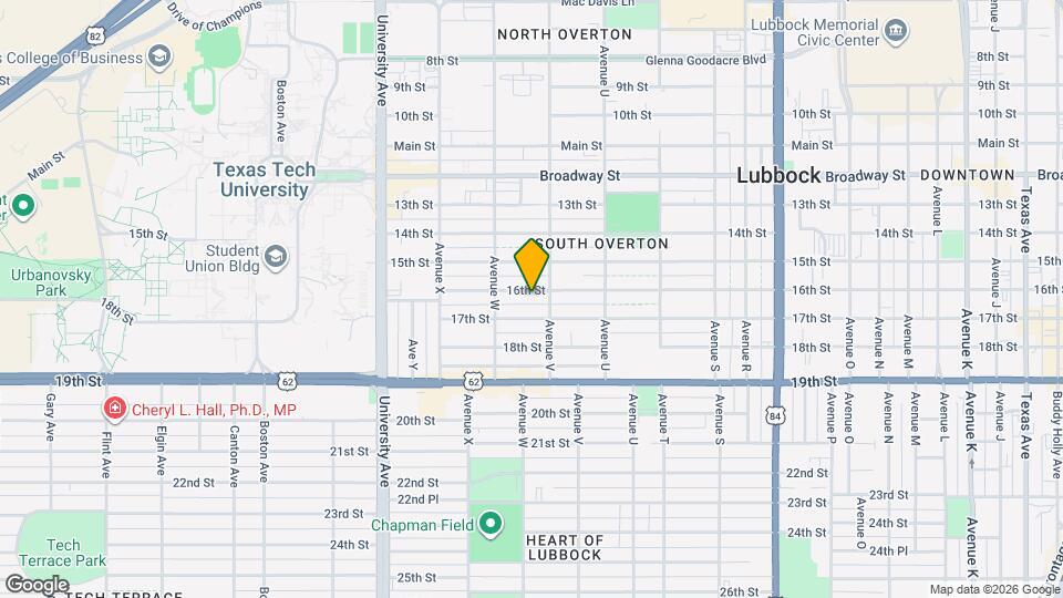 2207 16th St Map and Location Details