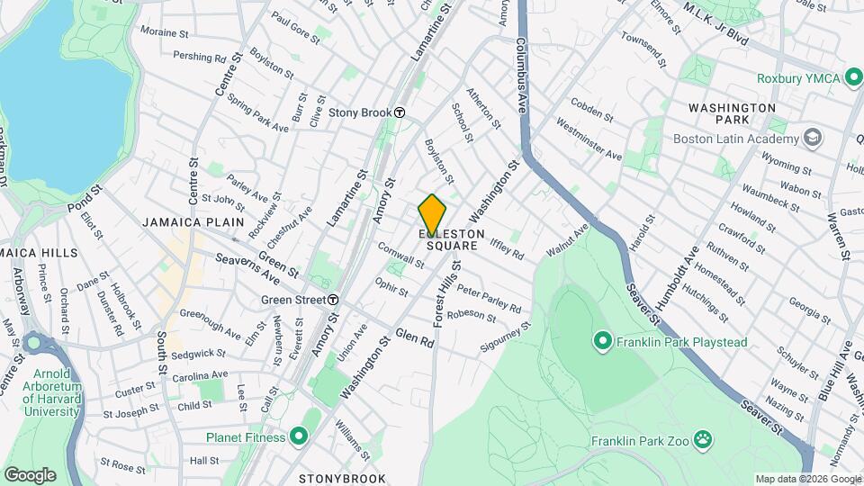 18 Haverford St, Unit 3 Map and Location Details