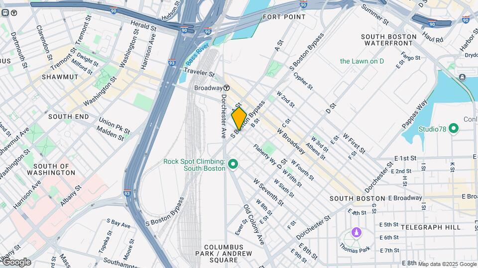 55 W 5th St, Unit 309 Map and Location Details