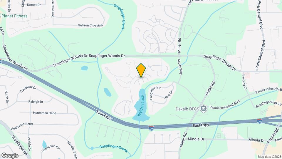 4911 Walden Lake Square Map and Location Details