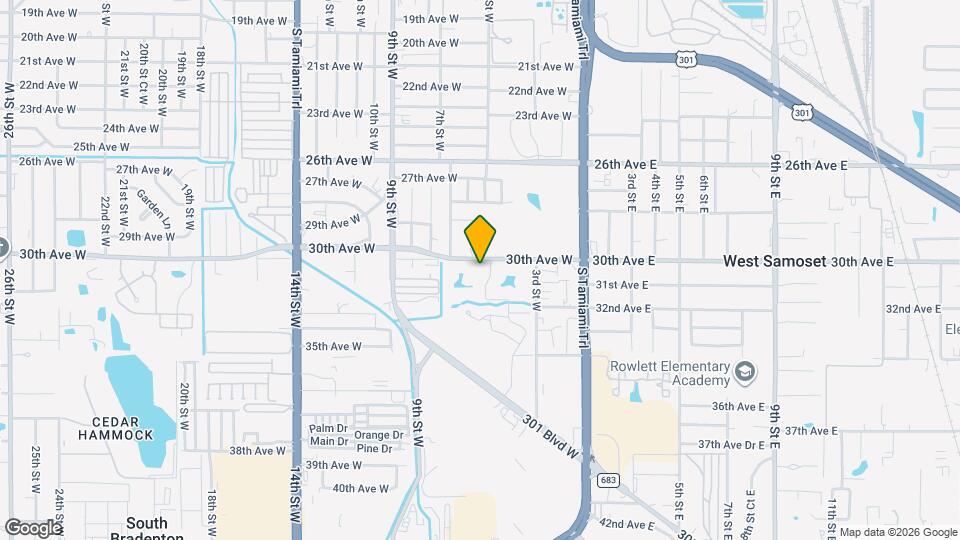 515 30th Ave W, Unit 405H Map and Location Details