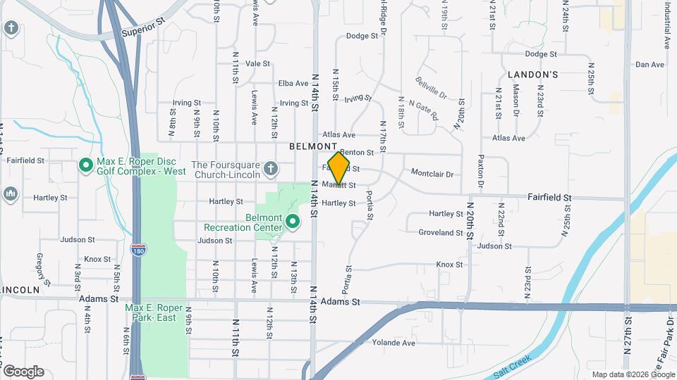 1451 Manatt St Mapa y Detalles de la Ubicación