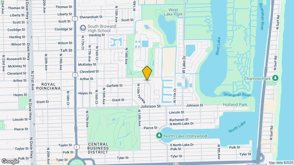 1230 N 13th Ave Map and Location Details