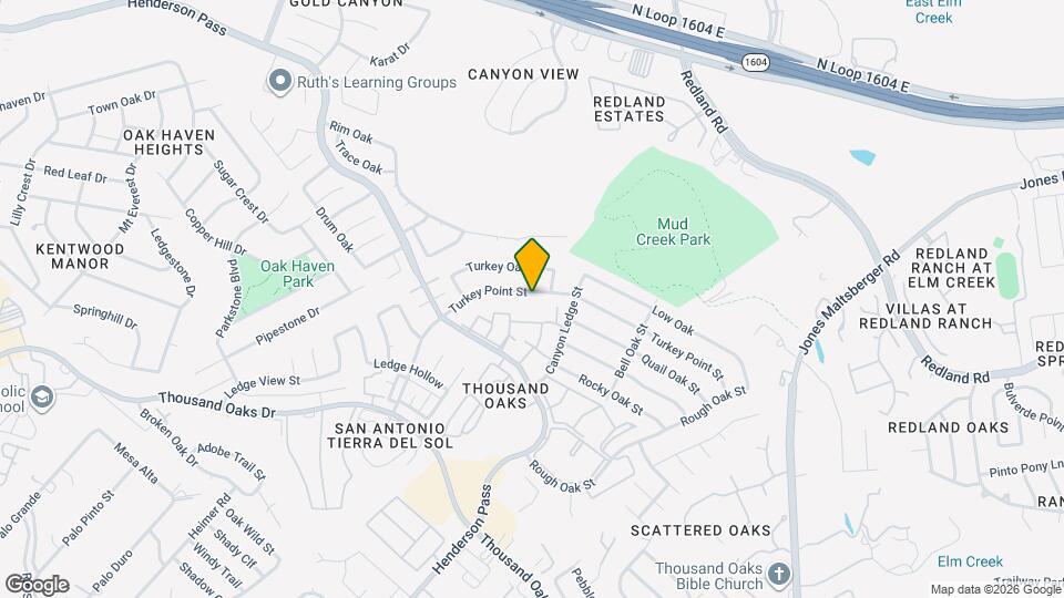 16814 Turkey Point St Map and Location Details