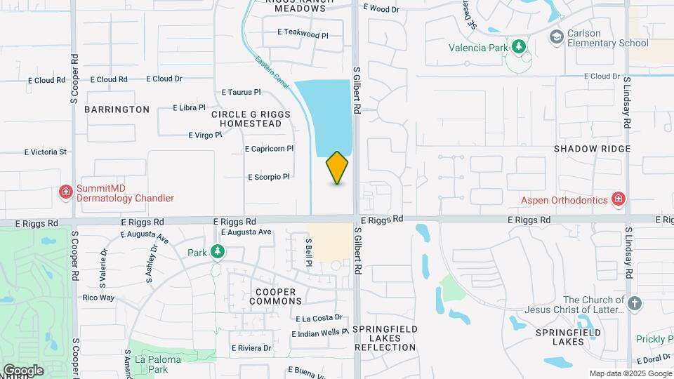 5900 S Gilbert Rd Map and Location Details