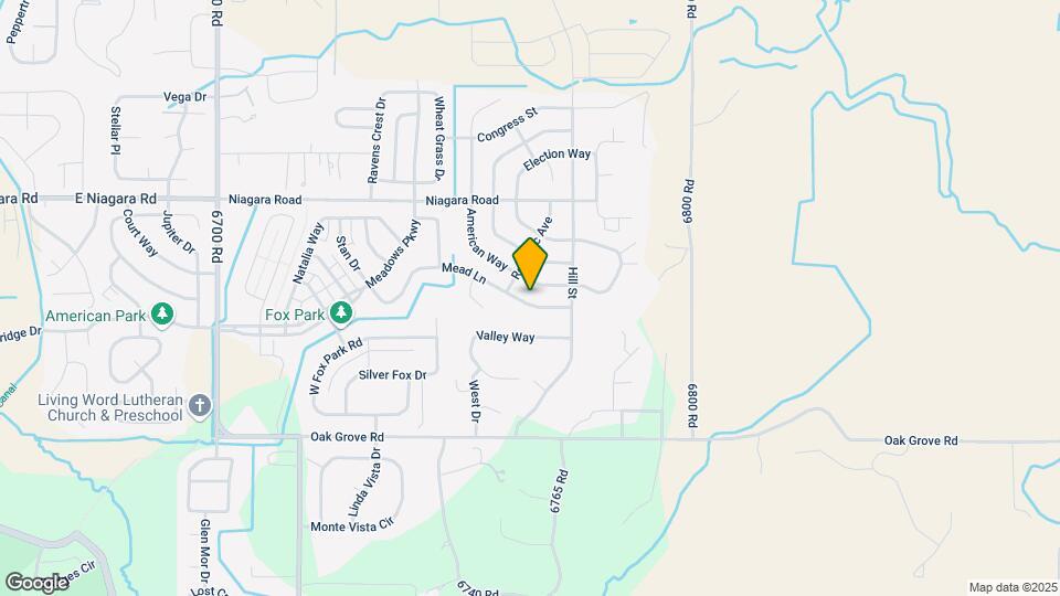 2317 Mead Ln Map and Location Details