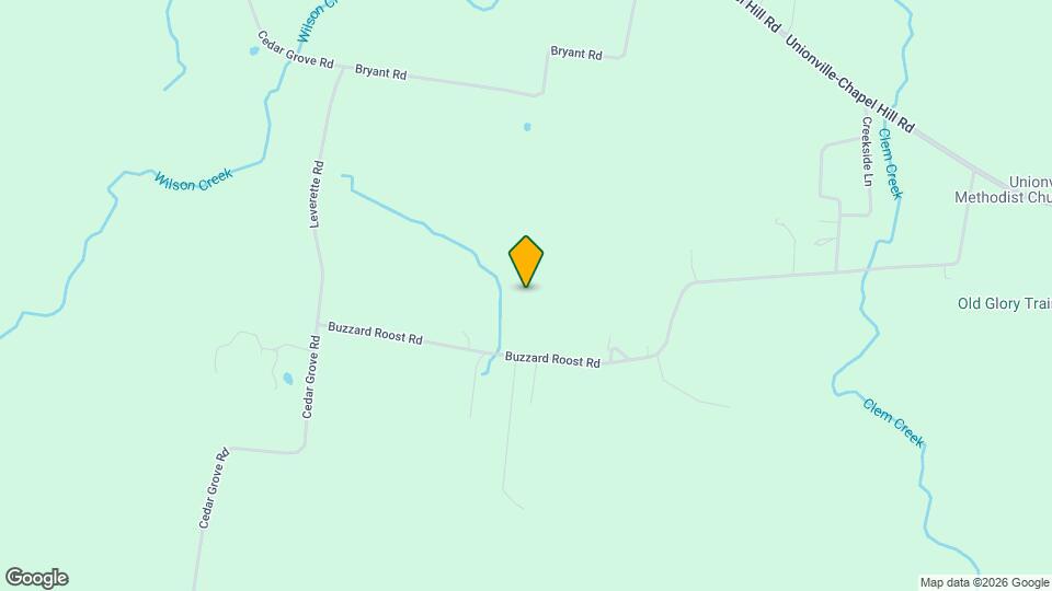 358 Buzzard Roost Rd Map and Location Details