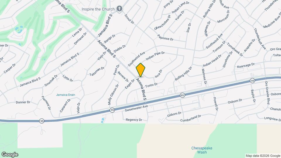 990 Acoma Blvd S Map and Location Details